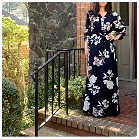 ✨PARIS✨LAST ONE✨Gorgeous Tie waist maxi dress - Picture 3 of 8